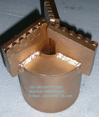 Bocado de arrasto carbonoso de PDC com o certificado do ISO do diâmetro de 75mm 94mm 101mm