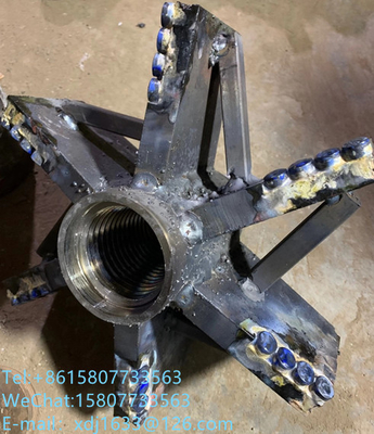 Bocado de arrasto carbonoso de PDC com o certificado do ISO do diâmetro de 75mm 94mm 101mm