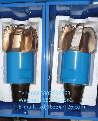 Bocado de broca do óleo do diâmetro 89mm 444.5mm PDC, bocado de broca do campo petrolífero para a perfuração do furo profundo