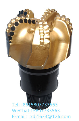 Bocado de broca do óleo do diâmetro 89mm 444.5mm PDC, bocado de broca do campo petrolífero para a perfuração do furo profundo