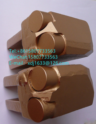 Picaretas carbonosas de PDC com ISO 9001 do diâmetro de 22mm 25mm 30mm