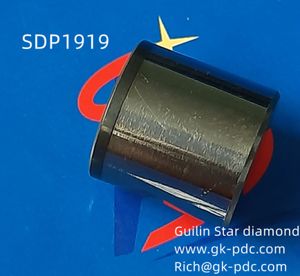 diâmetro policristalino de Diamante Compactarar 19.05mm da altura de 19mm para a perfuração de gás do óleo