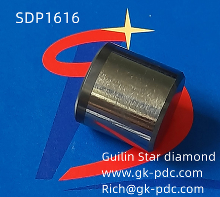 o diâmetro Cortadores de diamante policristalino de 19.05mm, PDC introduz para a perfuração de gás do óleo