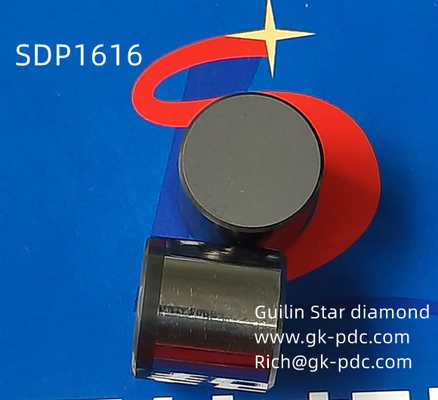 o diâmetro Cortadores de diamante policristalino de 19.05mm, PDC introduz para a perfuração de gás do óleo