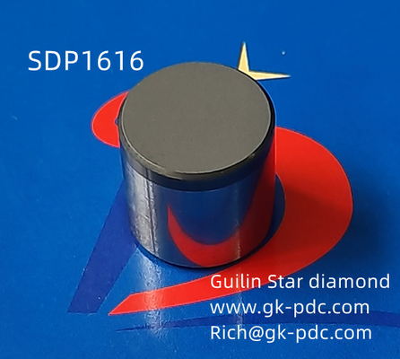 o diâmetro Cortadores de diamante policristalino de 19.05mm, PDC introduz para a perfuração de gás do óleo