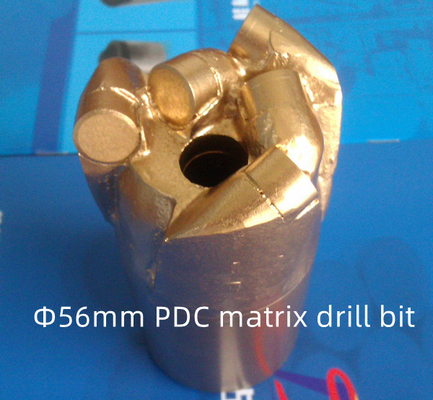O ISO certificou o corpo da matriz a broca de PDC que mordeu o diâmetro de 56mm para a perfuração de pedra
