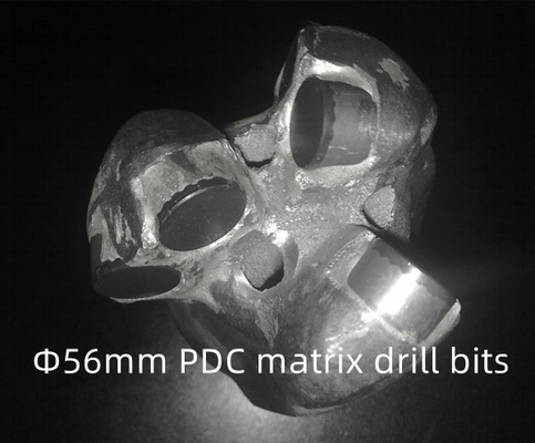 O ISO certificou o corpo da matriz a broca de PDC que mordeu o diâmetro de 56mm para a perfuração de pedra