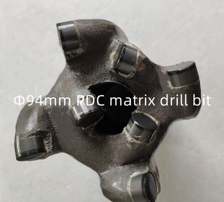 bocado de broca do corpo PDC da matriz de 94mm para furar duramente rochas abrasivas quebradas
