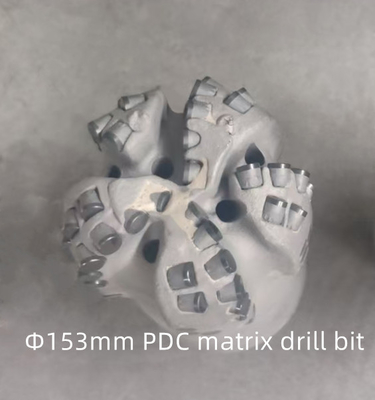 bocado de broca da rocha de 153mm PDC, certificado policristalino do ISO de Diamante Compactarar Bits