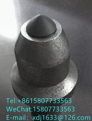 Picaretas carbonosas do certificado ISO9001 para o OEM da engenharia da fundação de pilha
