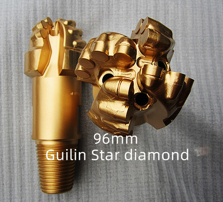96mm Diamante Drill Bits policristalino para a perfuração do poço de água
