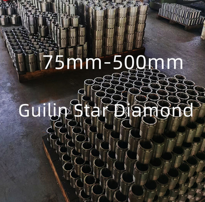 Estrela Diamante Exploration Drill Bits PDC que retira o núcleo do diâmetro de 200mm