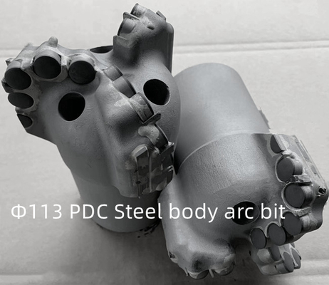 Ângulo Diamante Bit policristalino do arco, bocado de broca do campo petrolífero de 96mm PDC