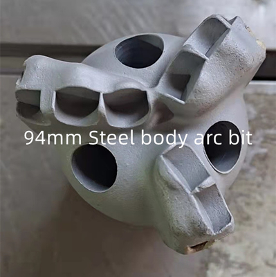 Ângulo Diamante Bit policristalino do arco, bocado de broca do campo petrolífero de 96mm PDC